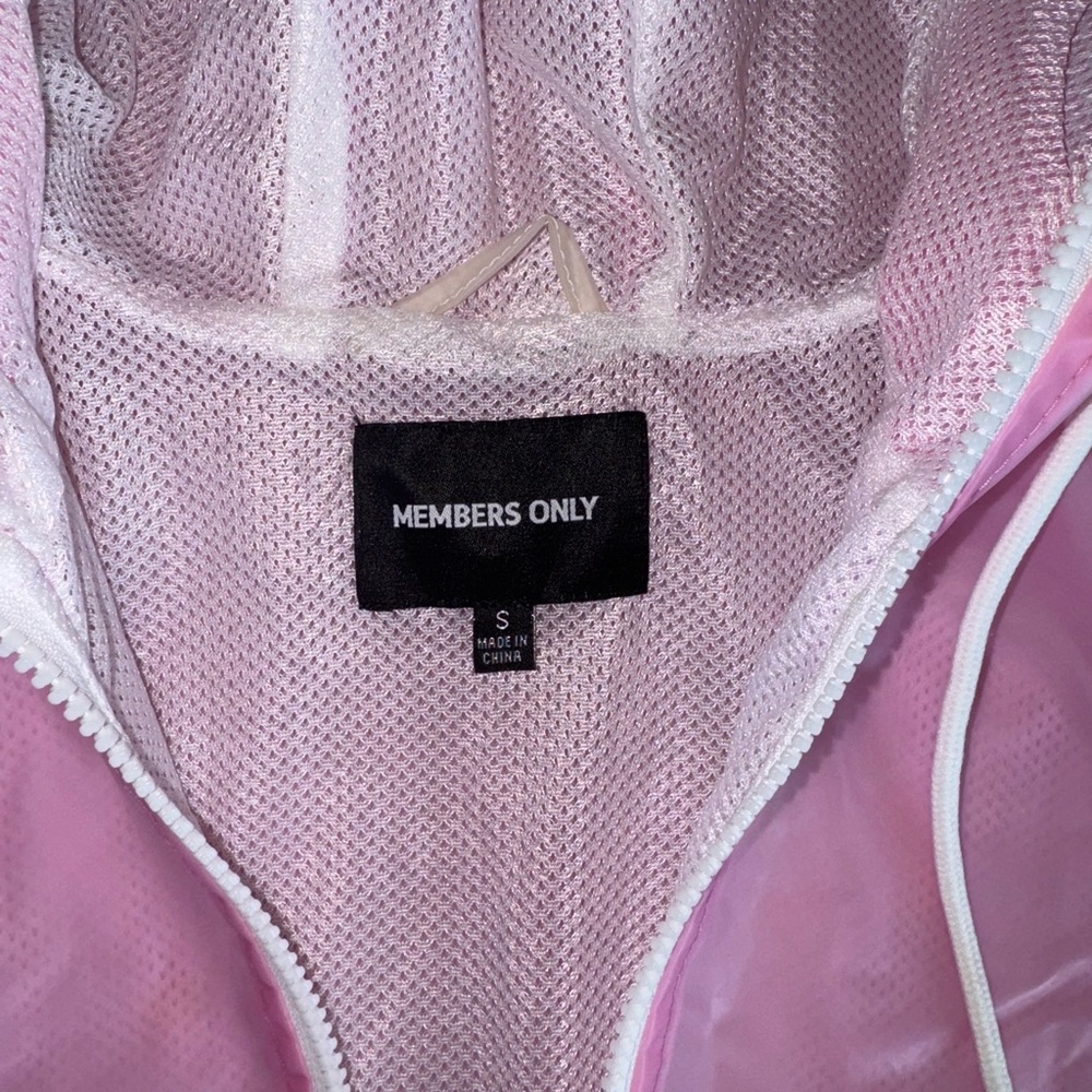 Members Only Women’s Translucent Color Block Jacket - Picture 3 of 4
